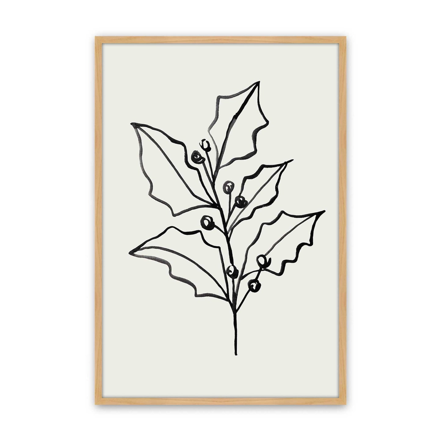 [Color:American Maple], Picture of art in an American Maple frame