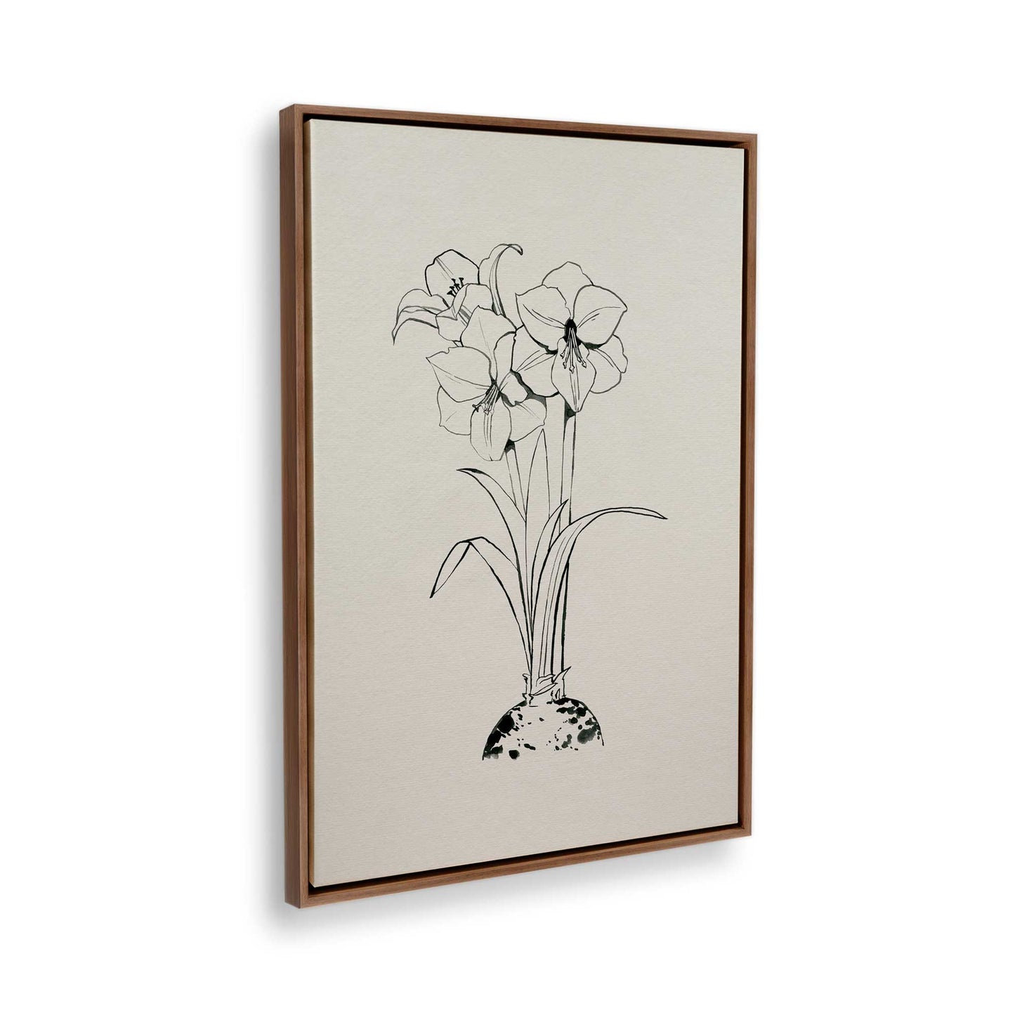 [Color:Walnut], Picture of the corner of the art