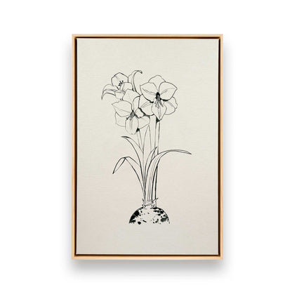 [Color:American Maple], Picture of art in a American Maple frame