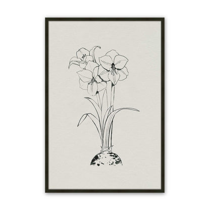 [Color:Satin Black], Picture of art in a Satin Black frame