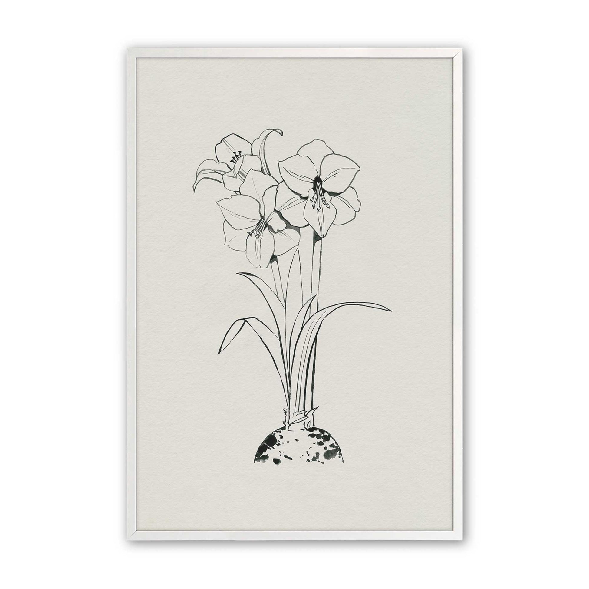 [Color:Opaque White], Picture of art in a Opaque White frame