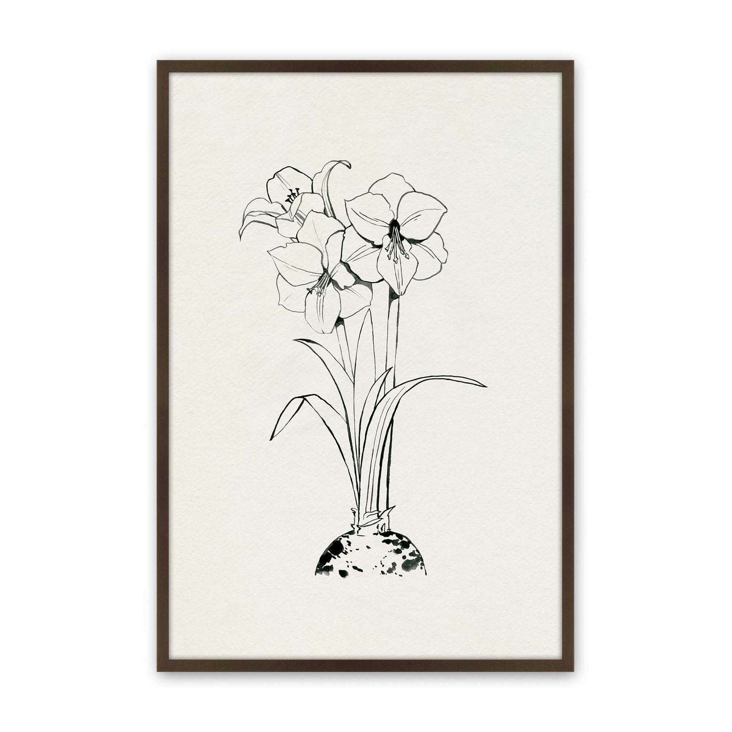 [Color:Belvinder Brown], Picture of art in a Belvinder Brown frame