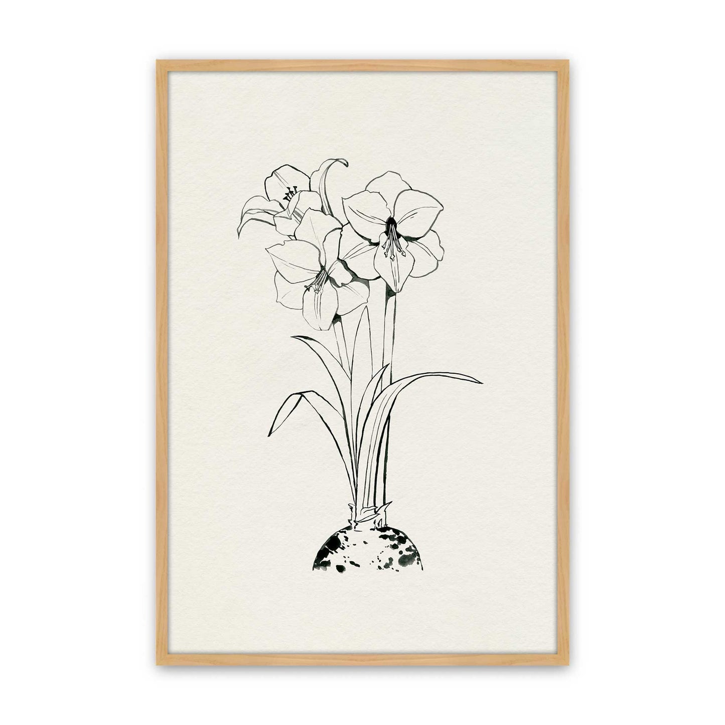 [Color:American Maple], Picture of art in a American Maple frame