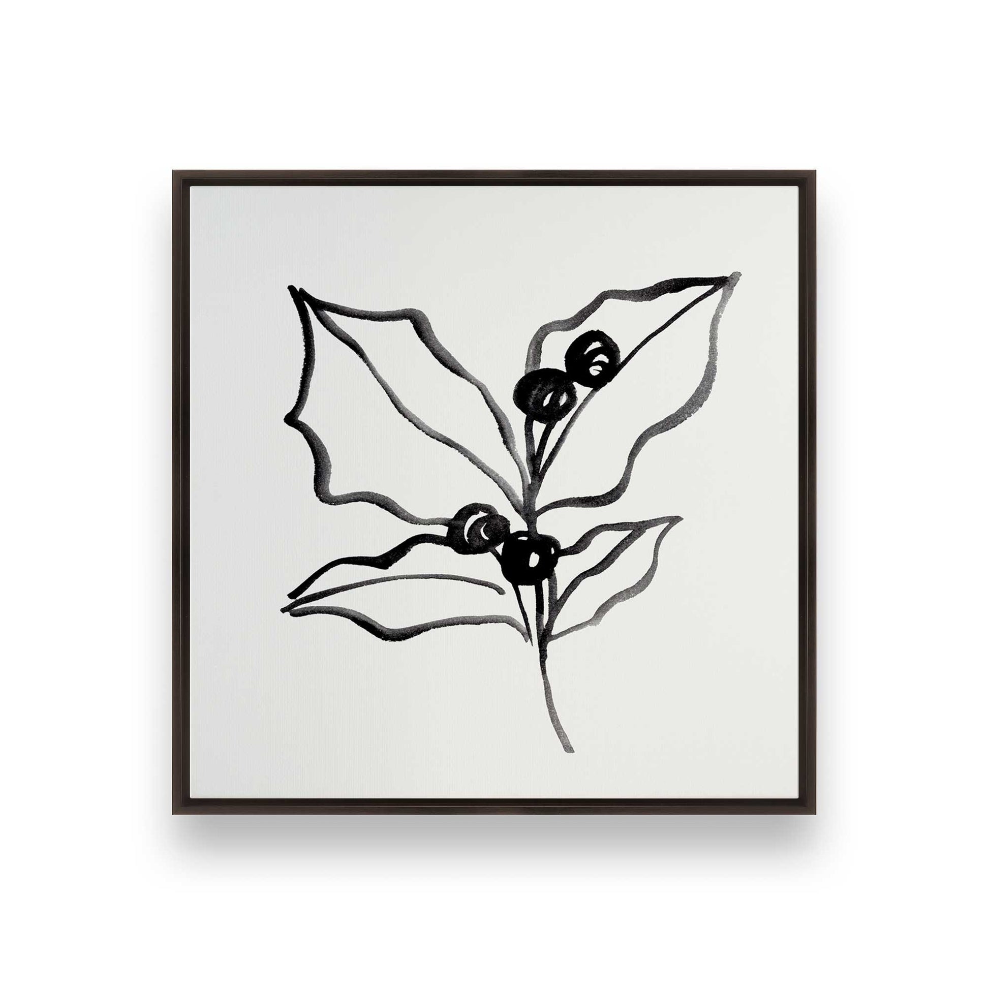 [Color:Espresso], Picture of art in an Espresso frame