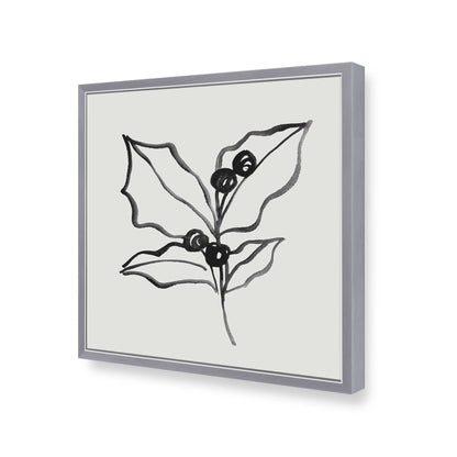 [Color:Polished Chrome], Picture of art in a Polished Chrome frame of the corner