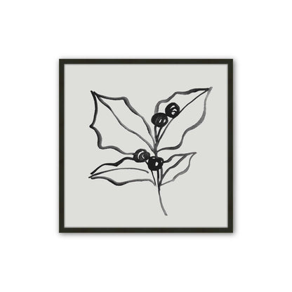 [Color:Satin Black], Picture of art in a Satin Black frame