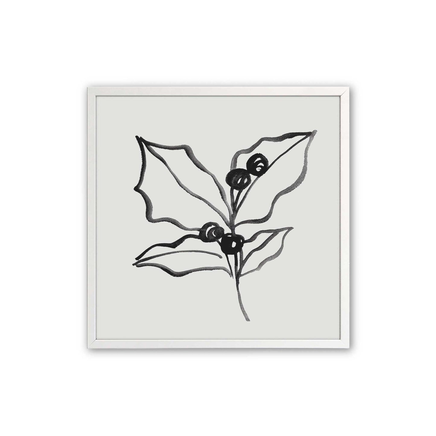 [Color:Opaque White], Picture of art in a Opaque White frame