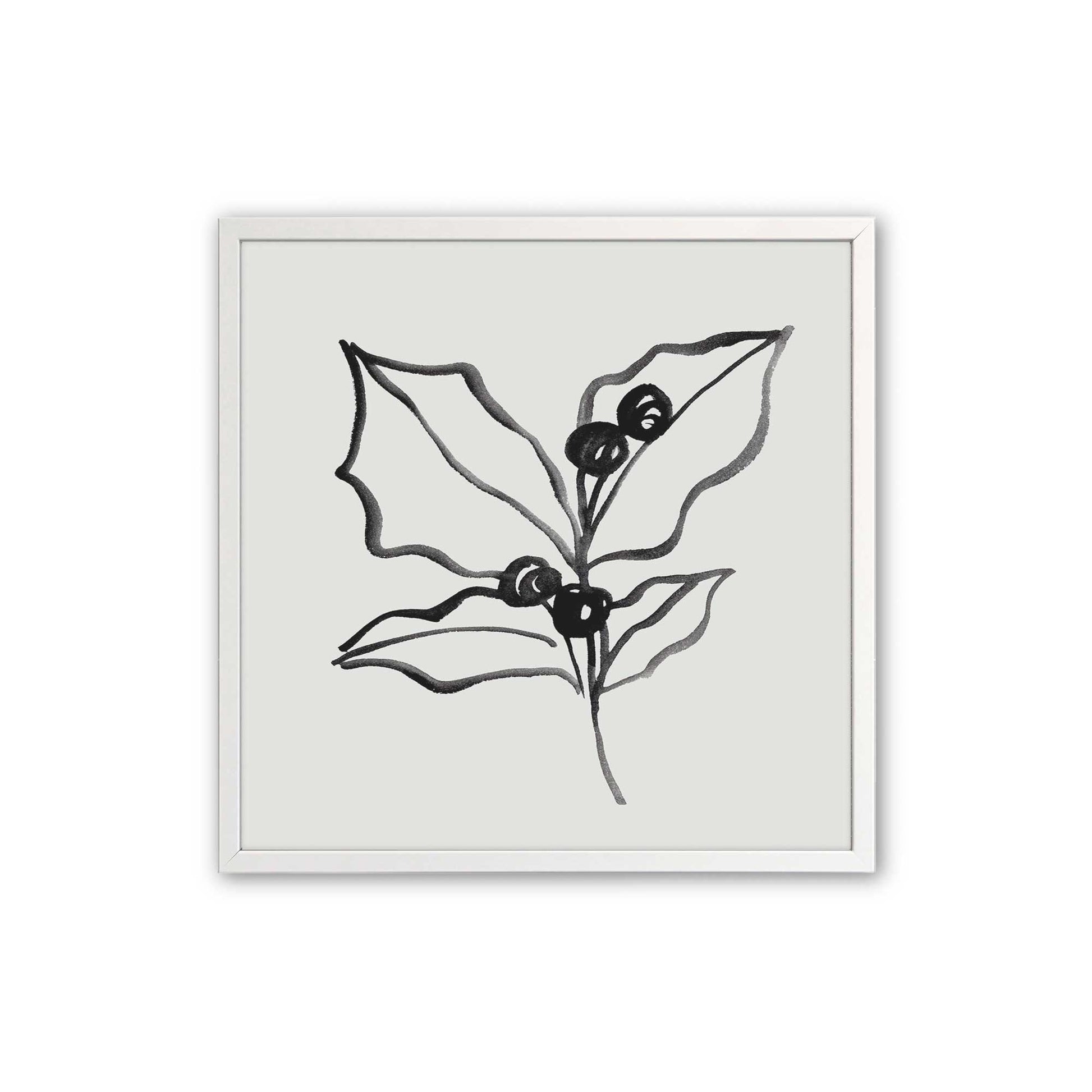 [Color:Opaque White], Picture of art in a Opaque White frame