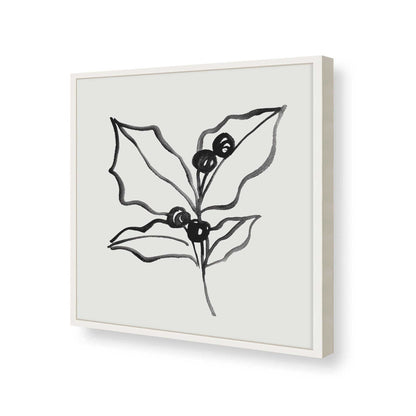 [Color:Opaque White], Picture of art in a Opaque White frame of the corner