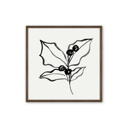 [Color:Walnut], Picture of art in a Walnut frame