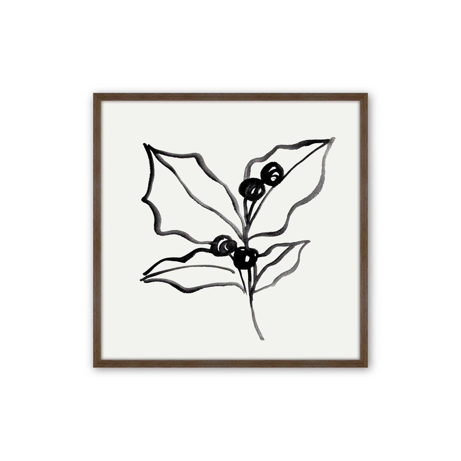 [Color:Walnut], Picture of art in a Walnut frame