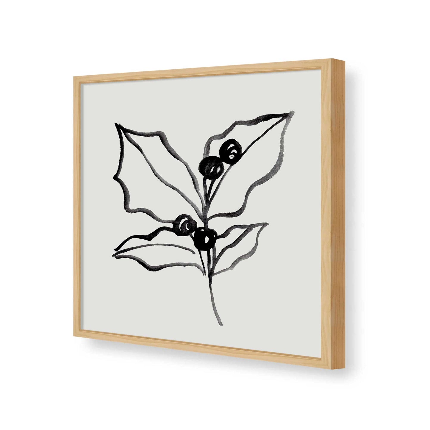 [Color:Espresso], Picture of art in a Espresso frame of the corner