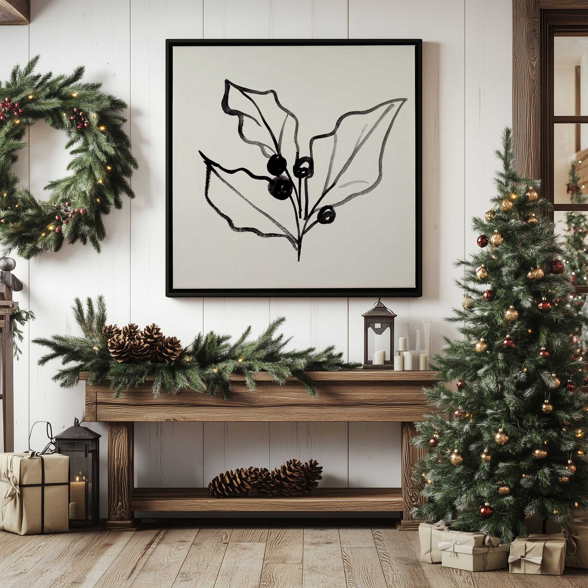 Picture of art in a room