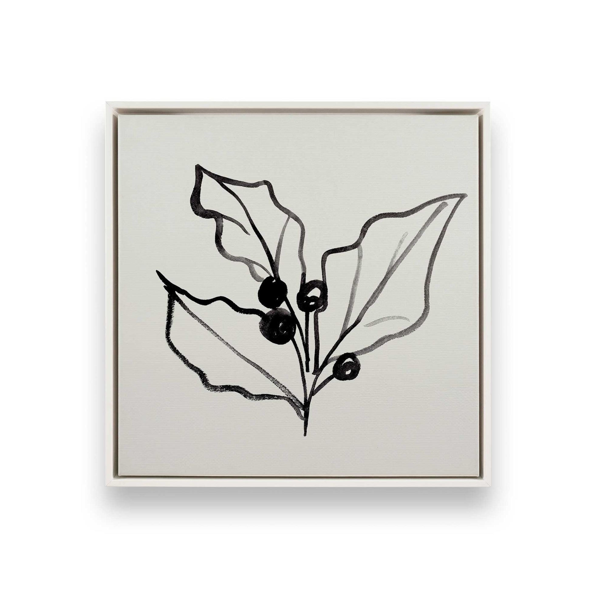 [Color:Opaque White], Picture of art in a White frame