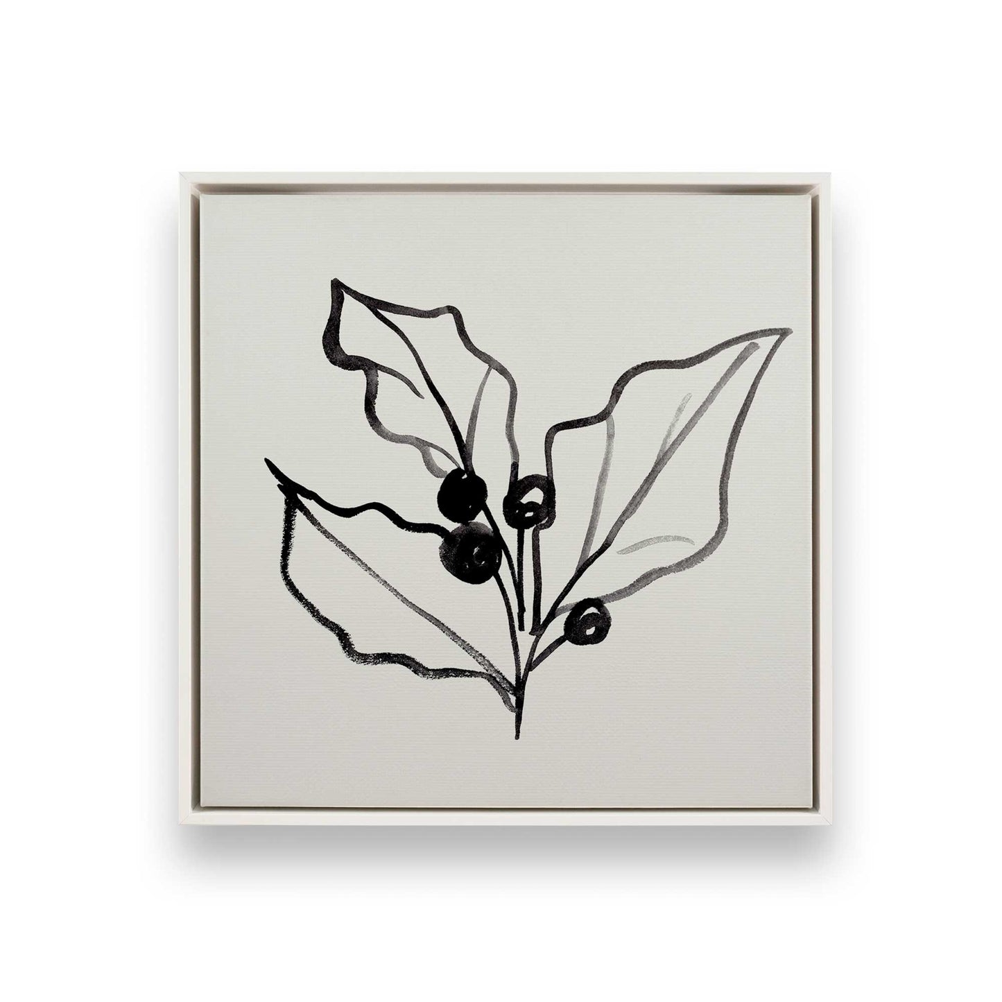 [Color:Opaque White], Picture of art in a White frame