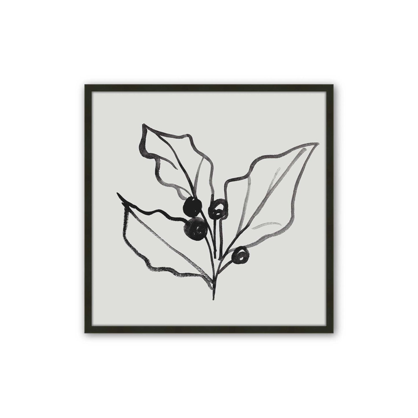 [Color:Satin Black], Picture of art in a Satin Black frame