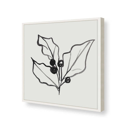 [Color:Opaque White], Picture of art in a Opaque White frame of the corner
