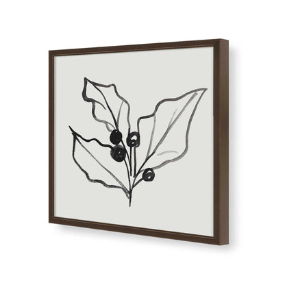 [Color:Espresso], Picture of art in a Espresso frame of the corner