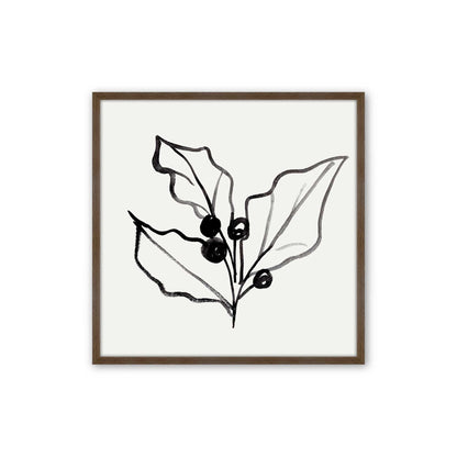 [Color:Walnut], Picture of art in a Walnut frame