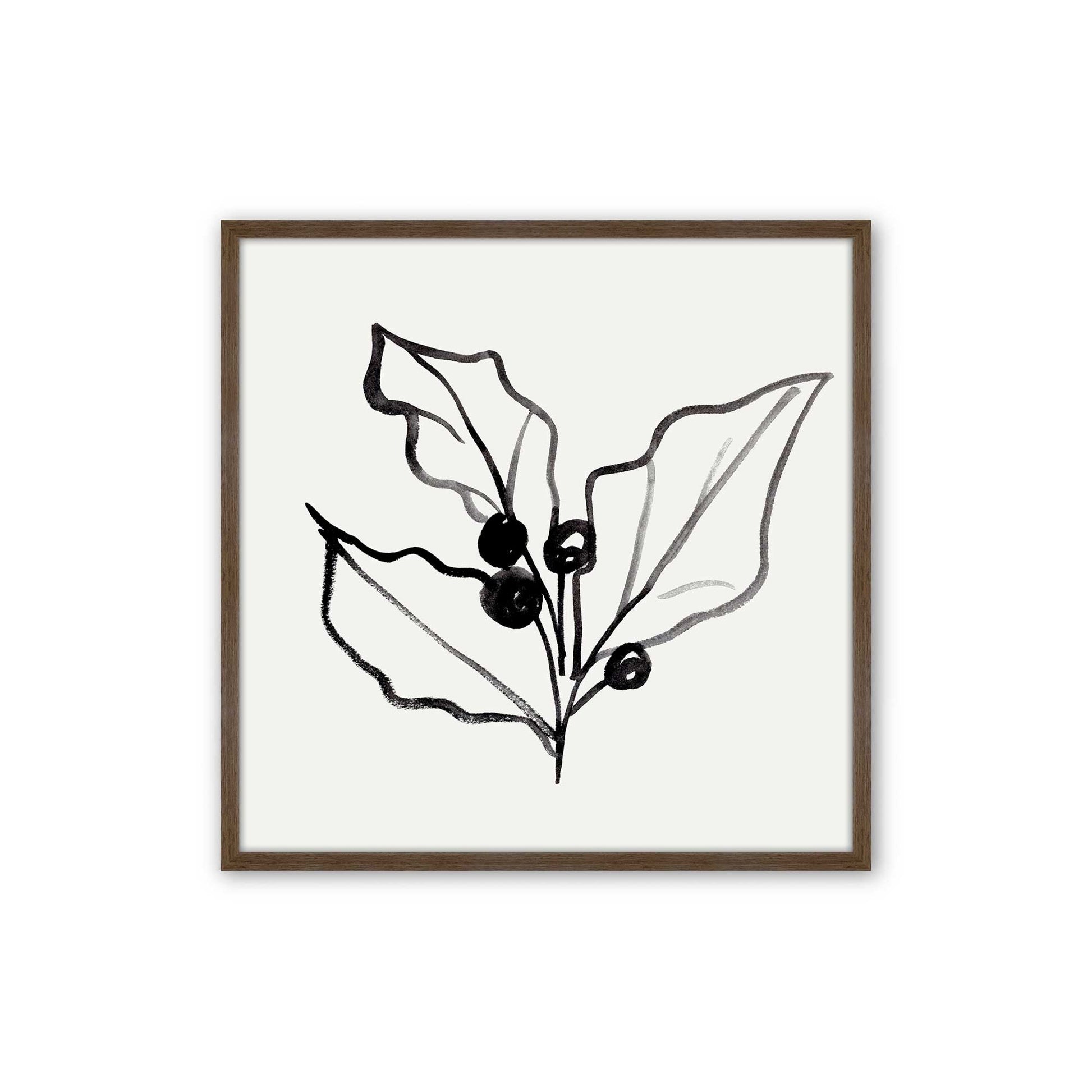 [Color:Walnut], Picture of art in a Walnut frame