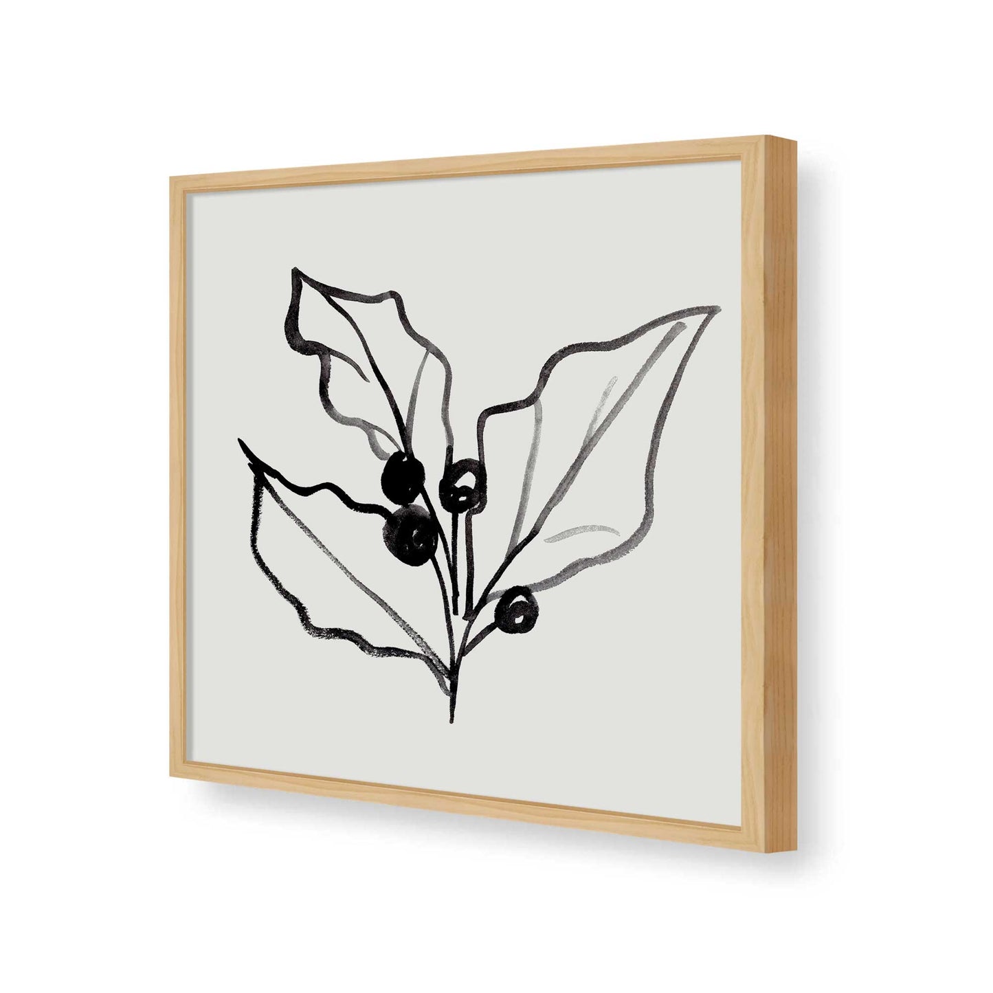 [Color:Espresso], Picture of art in a Espresso frame of the corner