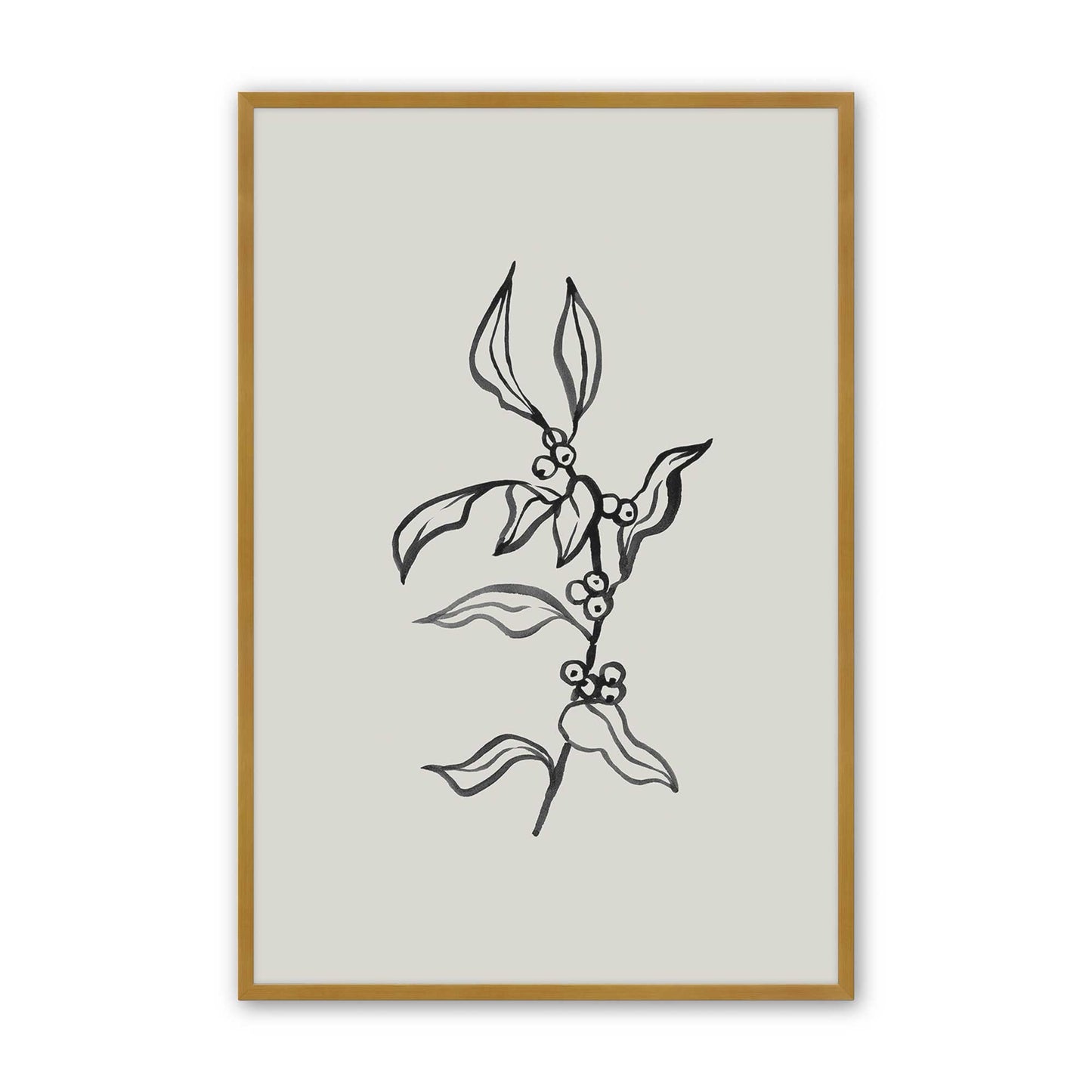 [Color:Polished Gold], Picture of art in a Polished Gold frame