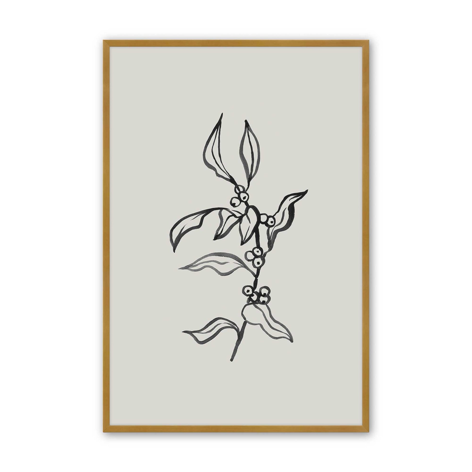 [Color:Polished Gold], Picture of art in a Polished Gold frame