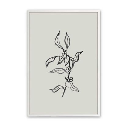 [Color:Opaque White], Picture of art in a Opaque White frame