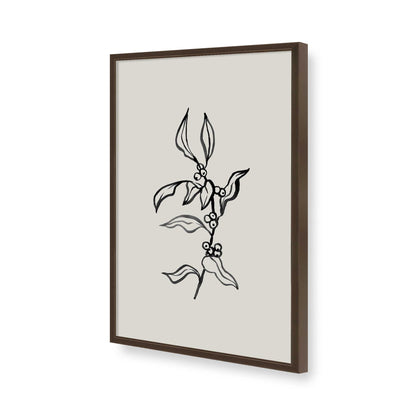 [Color:Belvinder Brown], Picture of art in a Belvinder Brown frame of the corner