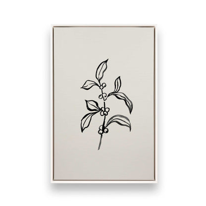 [Color:Opaque White], Picture of art in a White frame