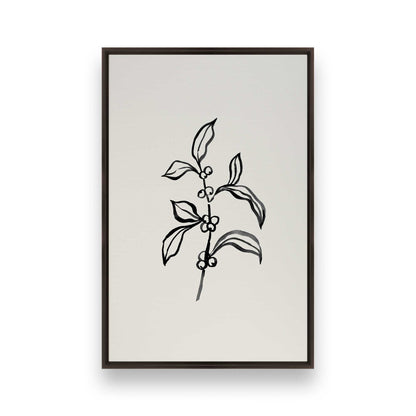 [Color:Espresso], Picture of art in an Espresso frame