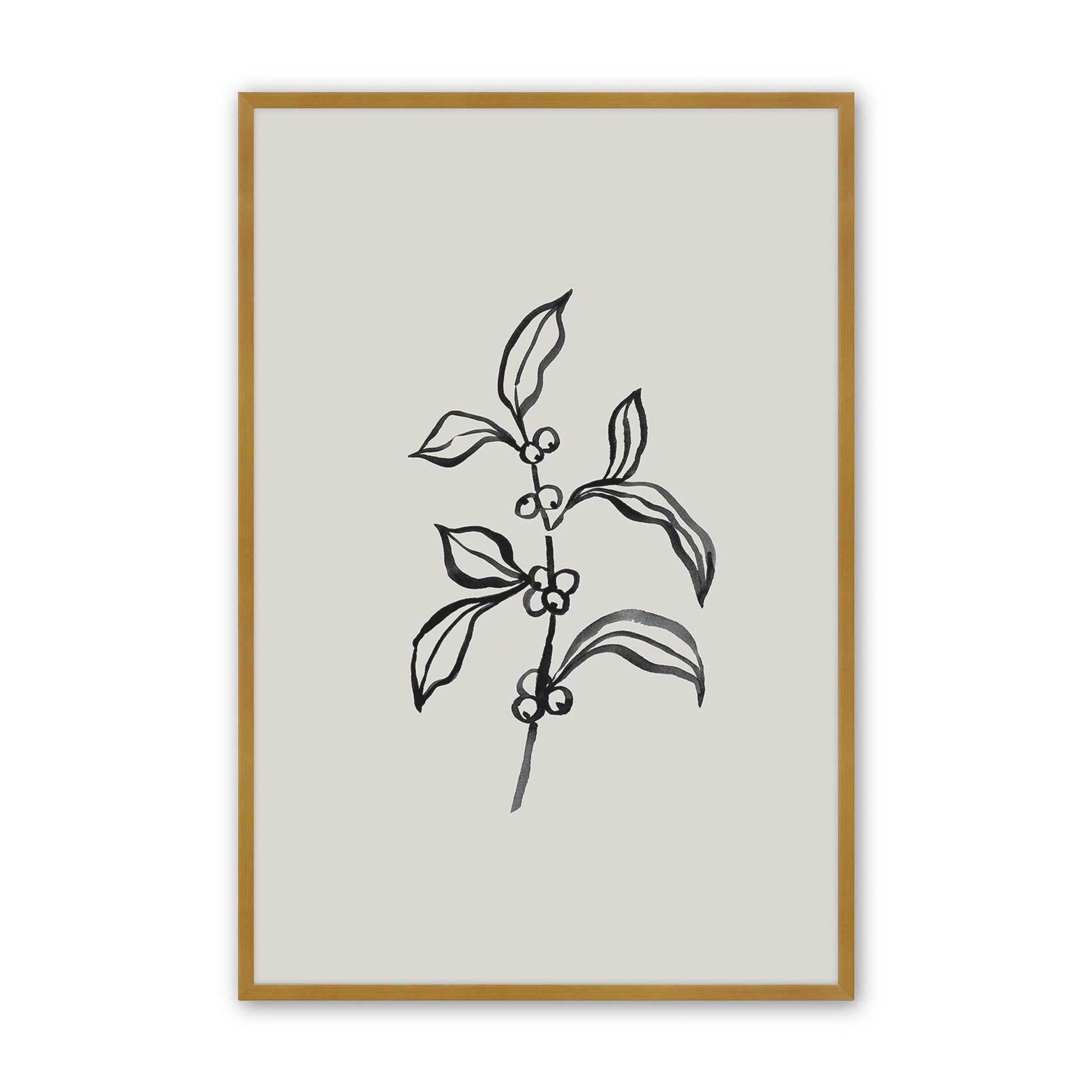 [Color:Polished Gold], Picture of art in a Polished Gold frame