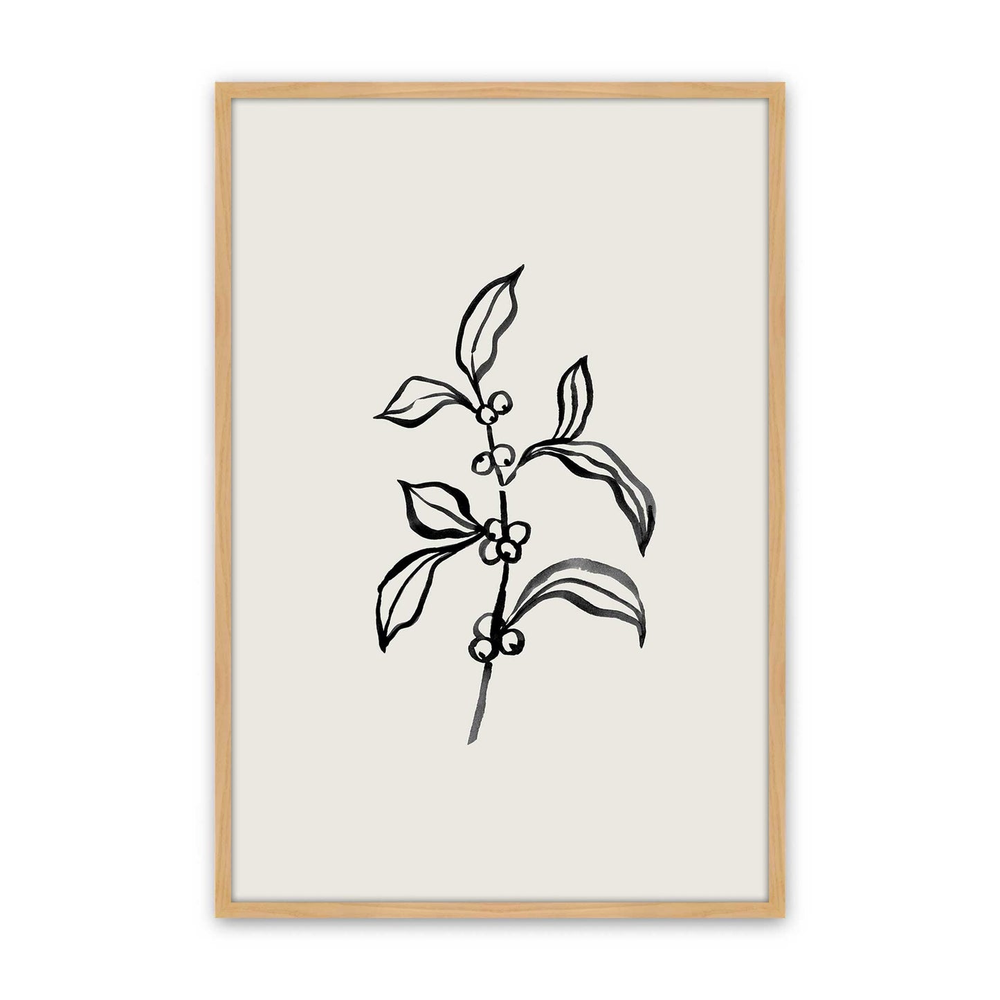 [Color:American Maple], Picture of art in an American Maple frame