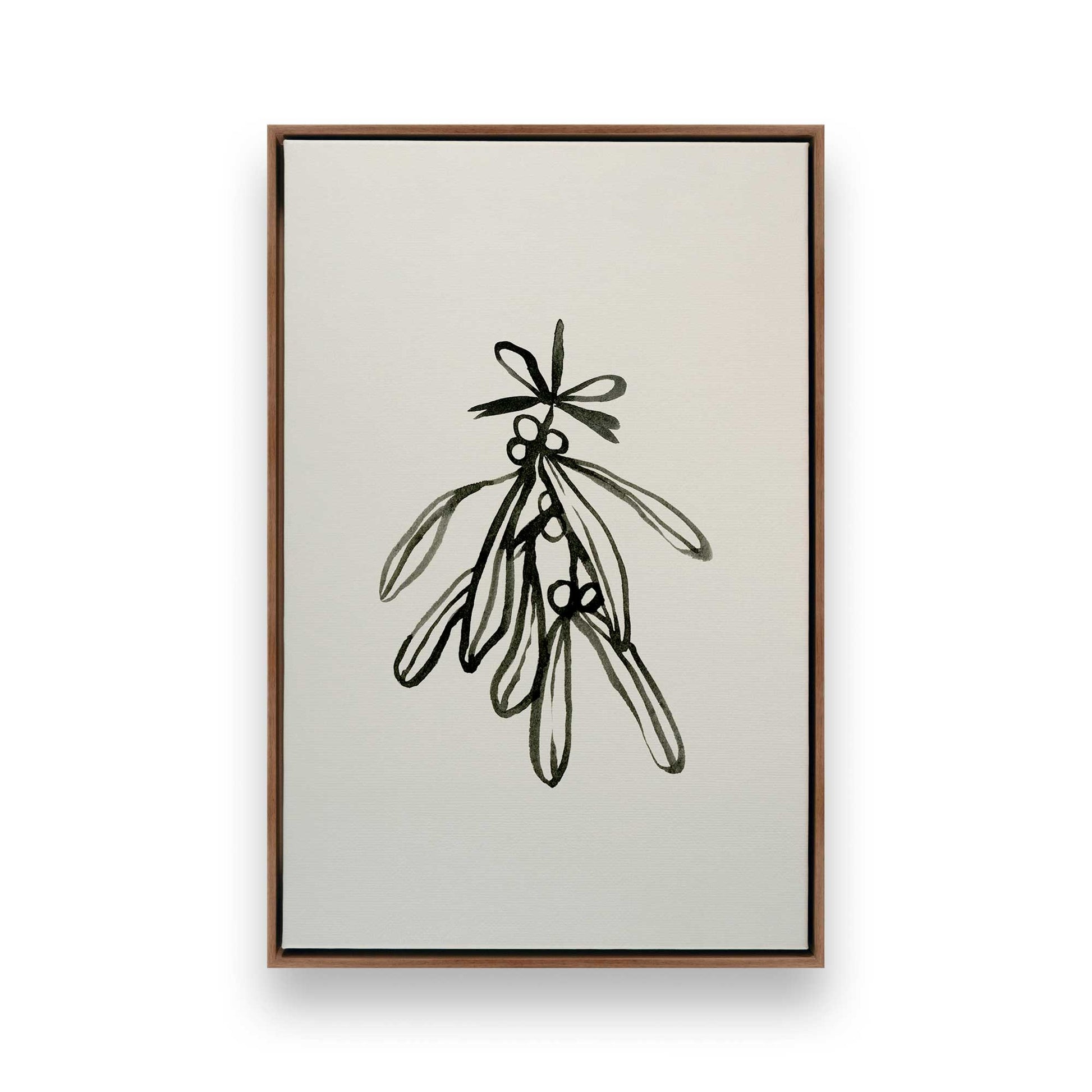 [Color:Walnut], Picture of art in a Walnut frame