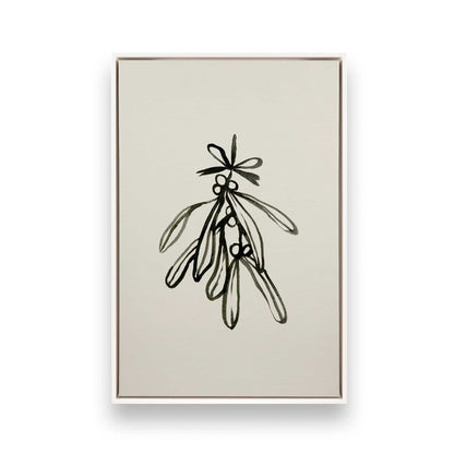 [Color:Opaque White], Picture of art in a White frame