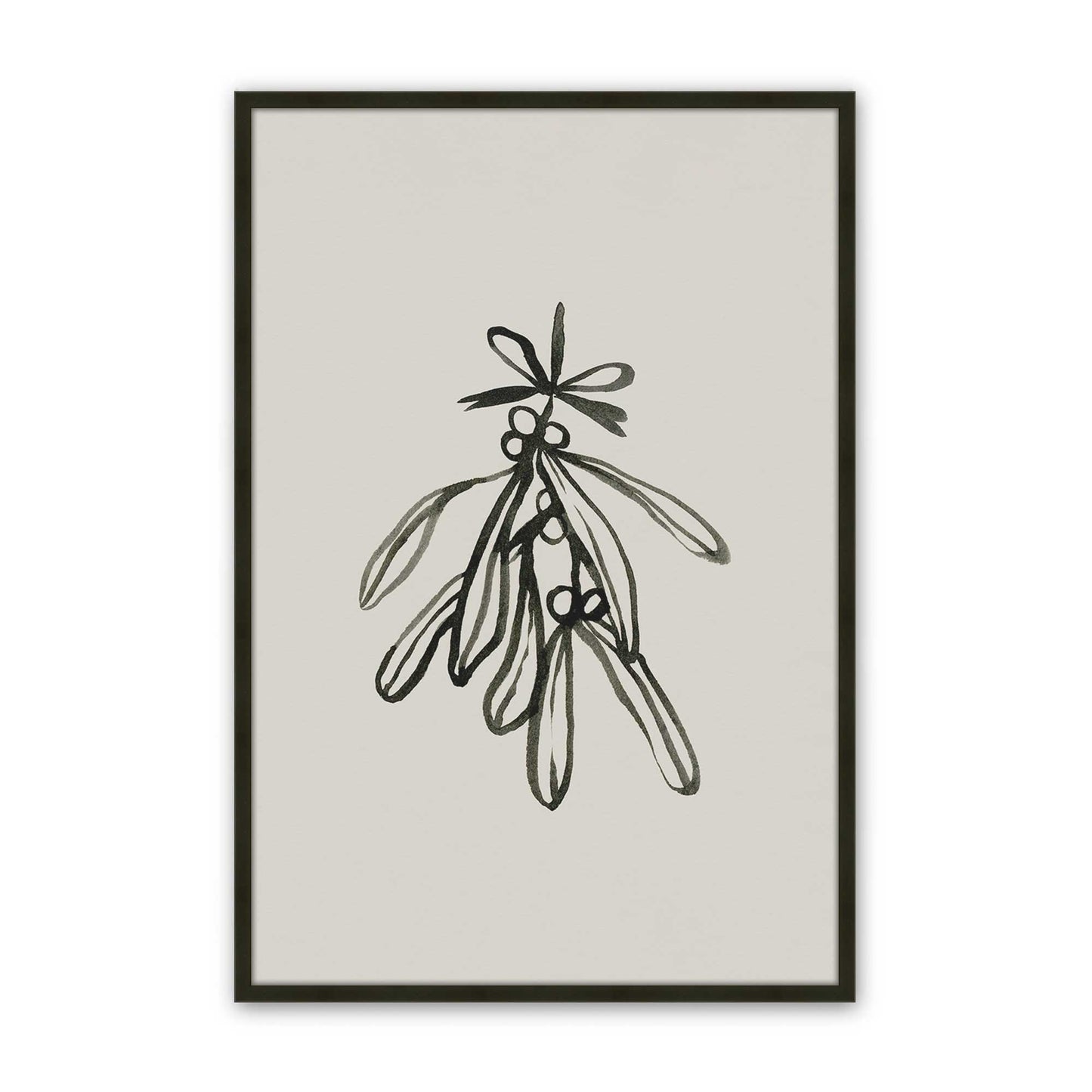 [Color:Satin Black], Picture of art in a Satin Black frame