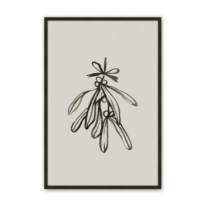 [Color:Satin Black], Picture of art in a Satin Black frame