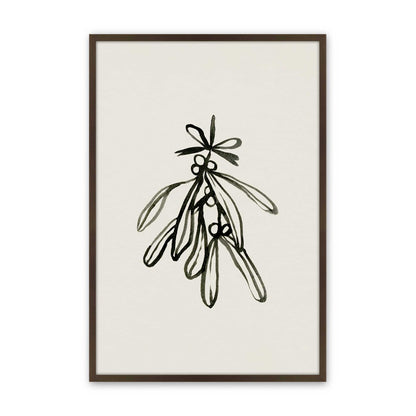 [Color:Brown], Picture of art in a Brown frame