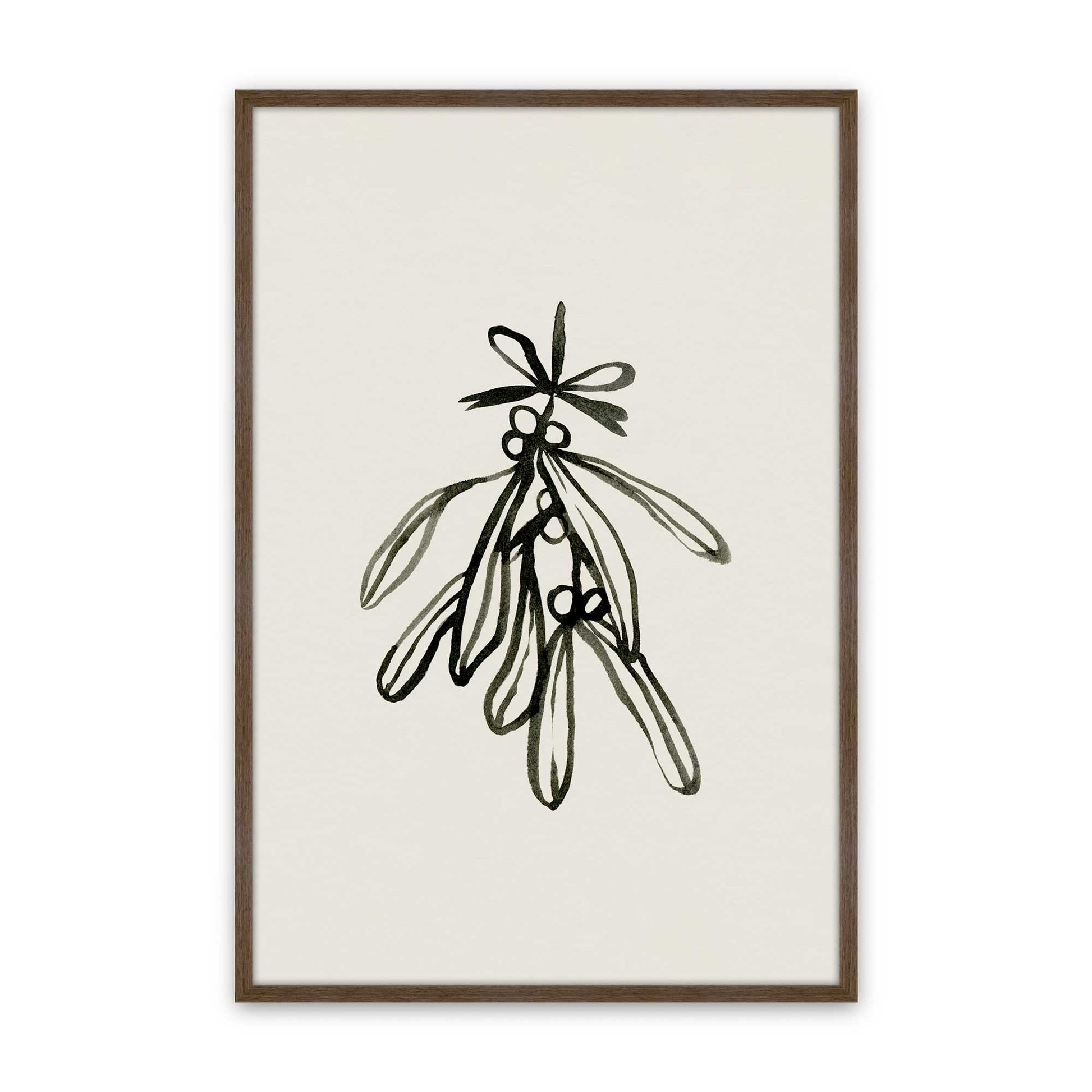 [Color:Walnut], Picture of art in a Walnut frame