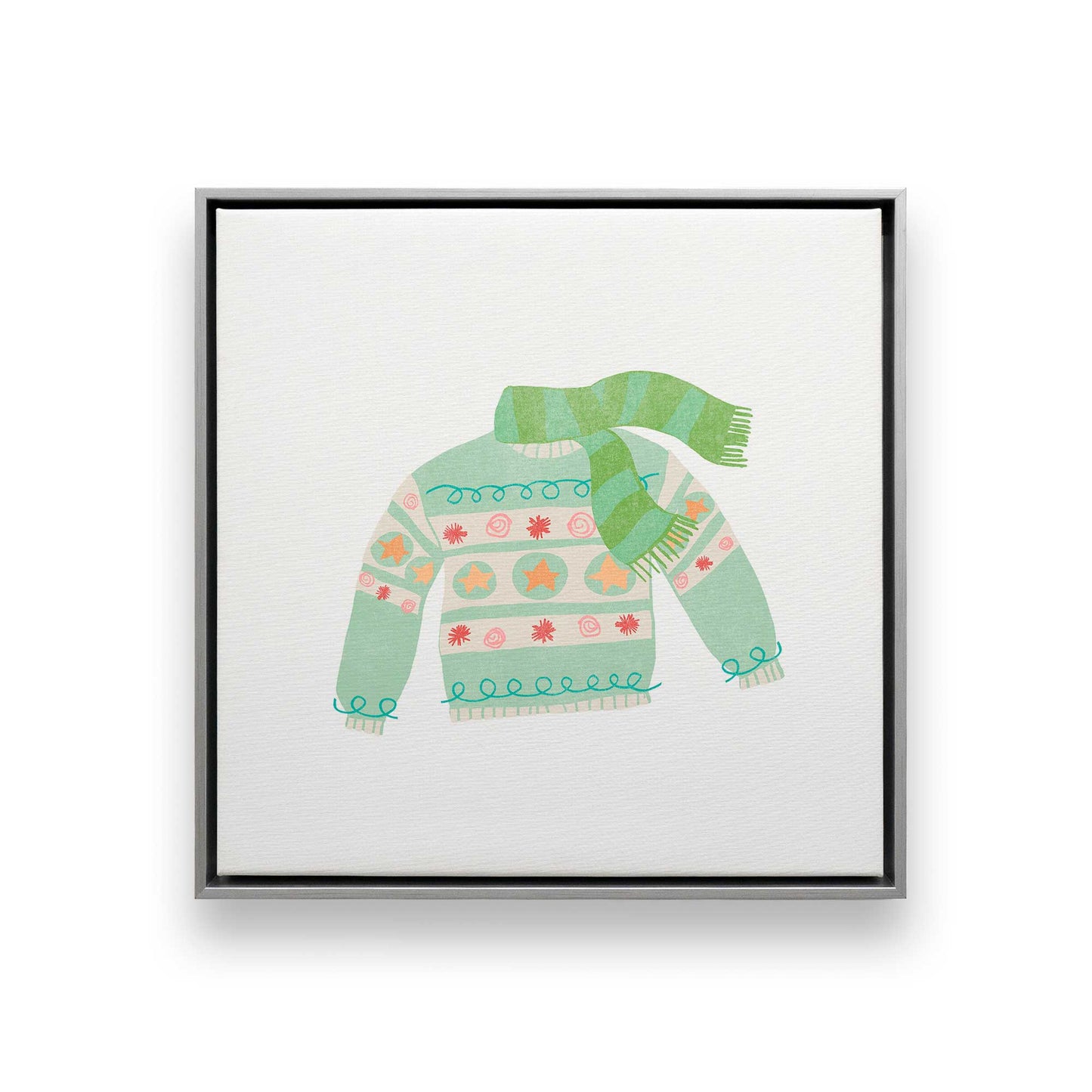 [Color:Polished Chrome], Picture of art in a Polished Chrome frame