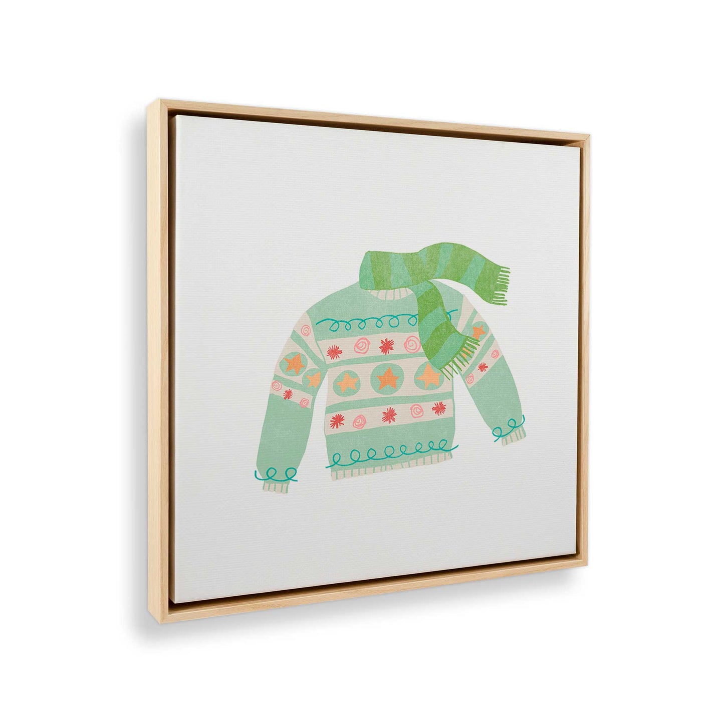 [Color:American Maple], Picture of the corner of the art