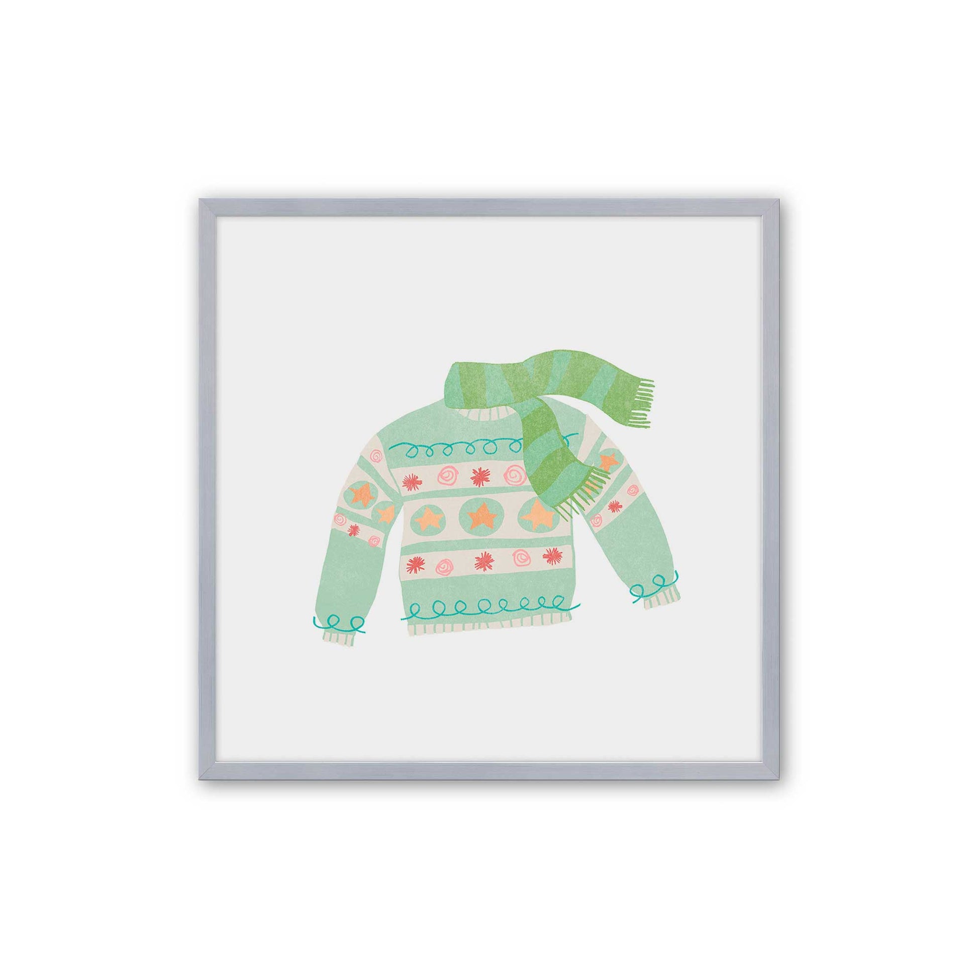 [Color:Polished Chrome], Picture of art in a Polished Chrome frame