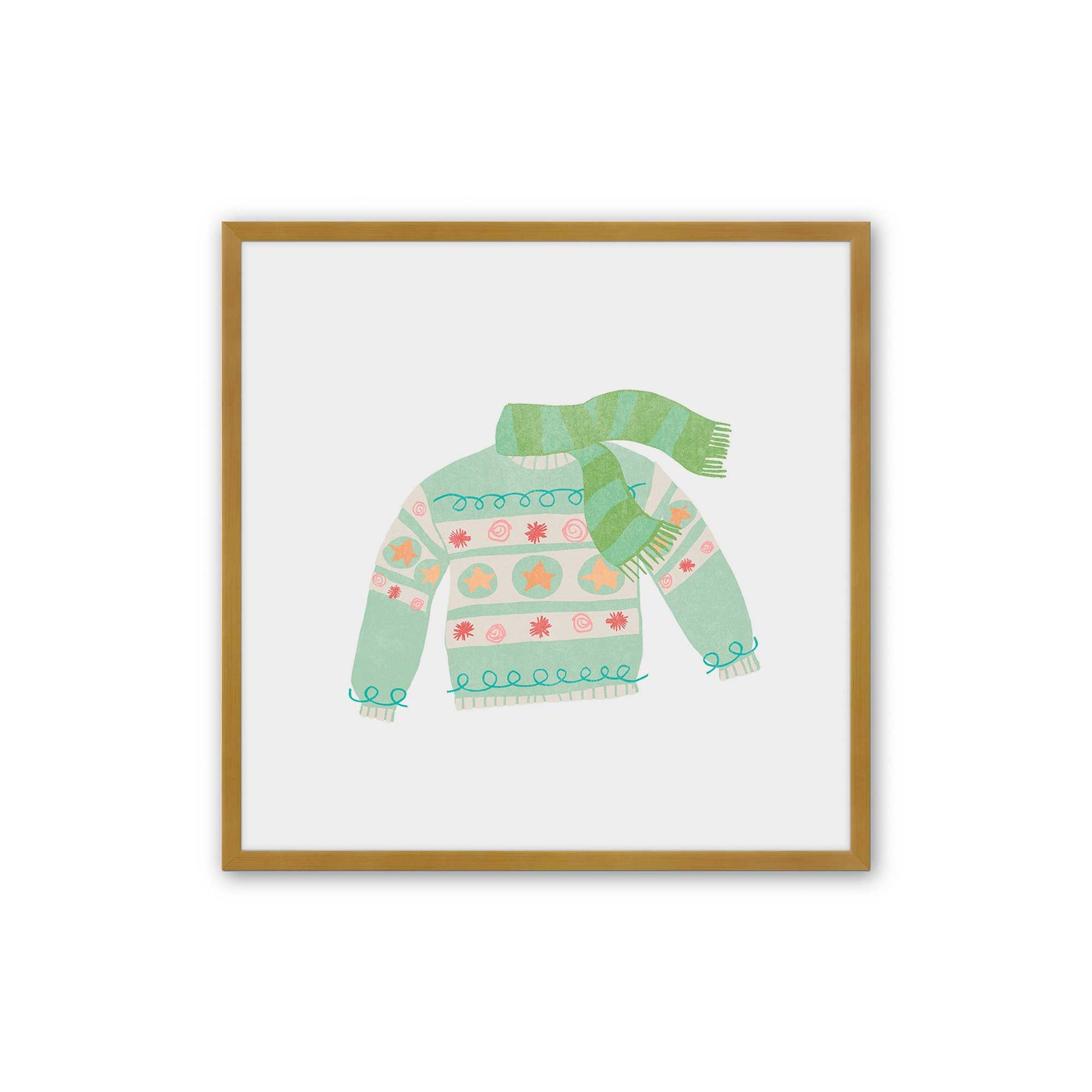 [Color:Polished Gold], Picture of art in a Polished Gold frame