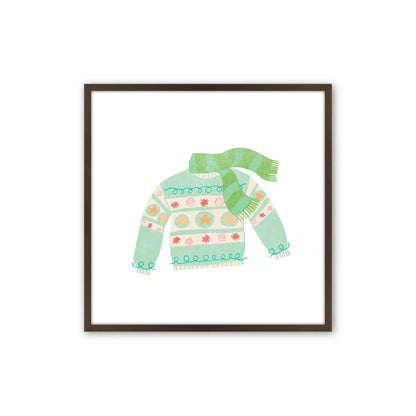 [Color:Belvinder Brown], Picture of art in a Belvinder Brown frame