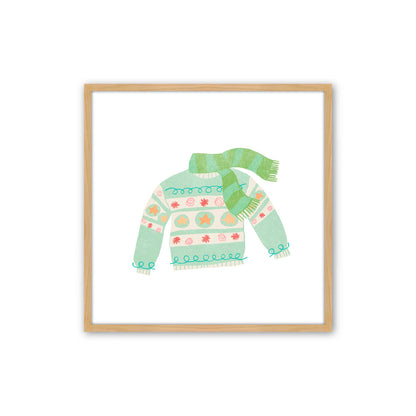 [Color:American Maple], Picture of art in an American Maple frame