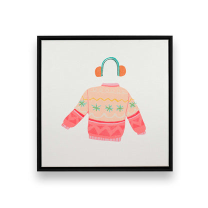 [Color:Satin Black], Picture of art in a Satin Black frame