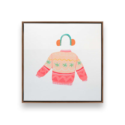 [Color:Walnut], Picture of art in a Walnut frame