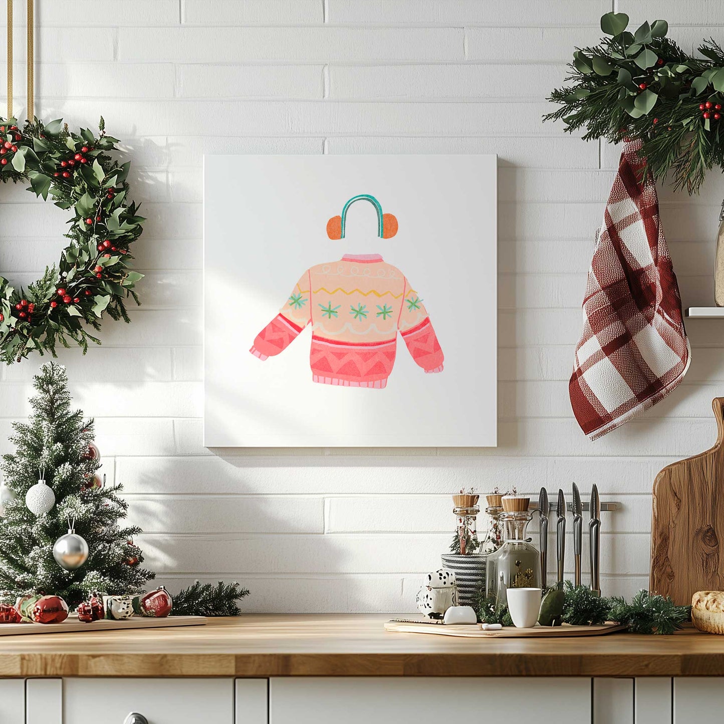 Picture of art in a room