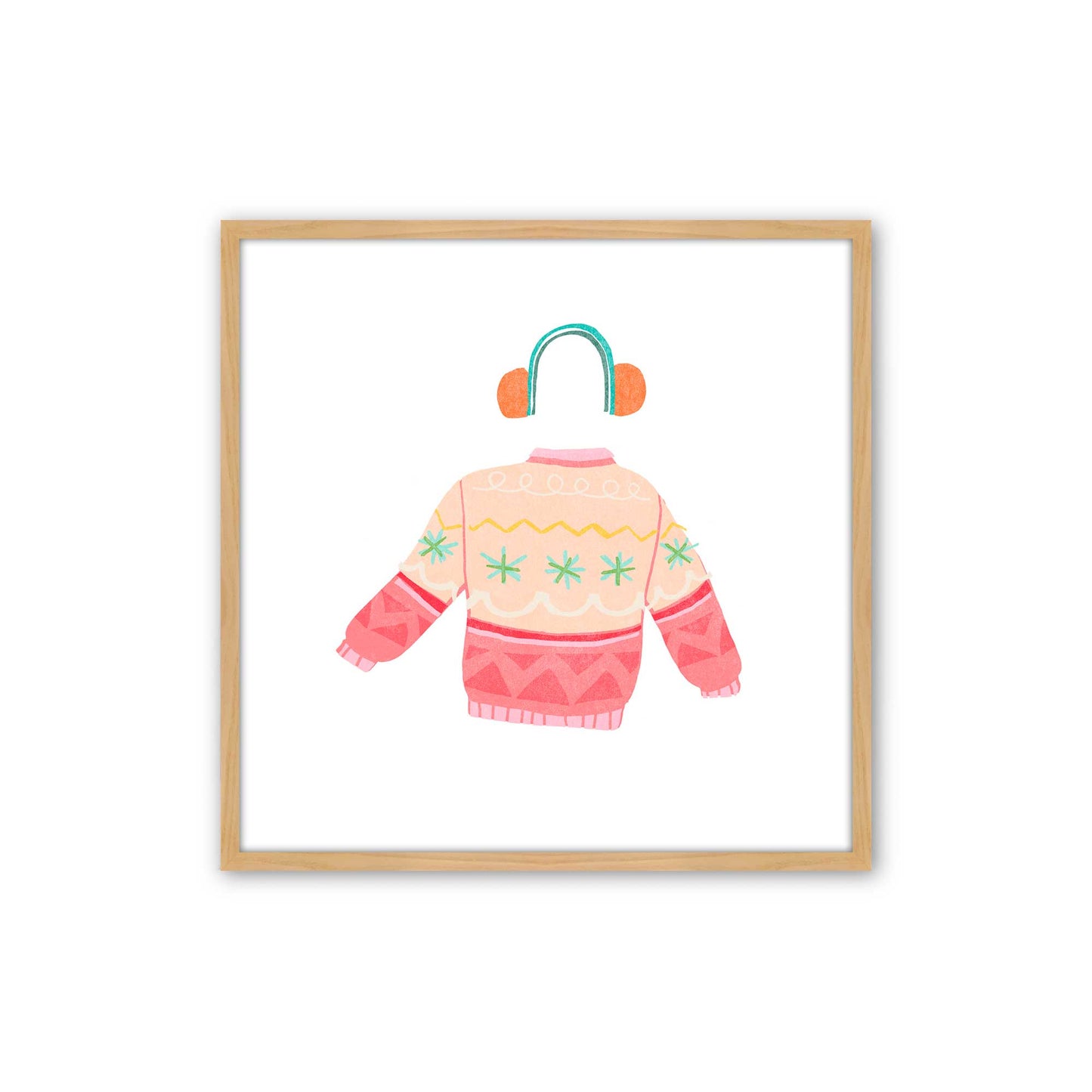 [Color:Espresso], Picture of art in a Espresso frame