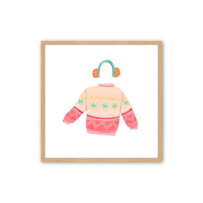 [Color:American Maple], Picture of art in an American Maple frame